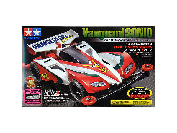 Tamiya 1/32 MINI 4WD Vanguard Sonic Premium (Carbon Super II Chassis)