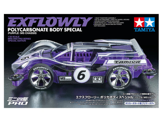 Tamiya 1/32 MINI 4WD Exflowly Polycarbonate Body Special