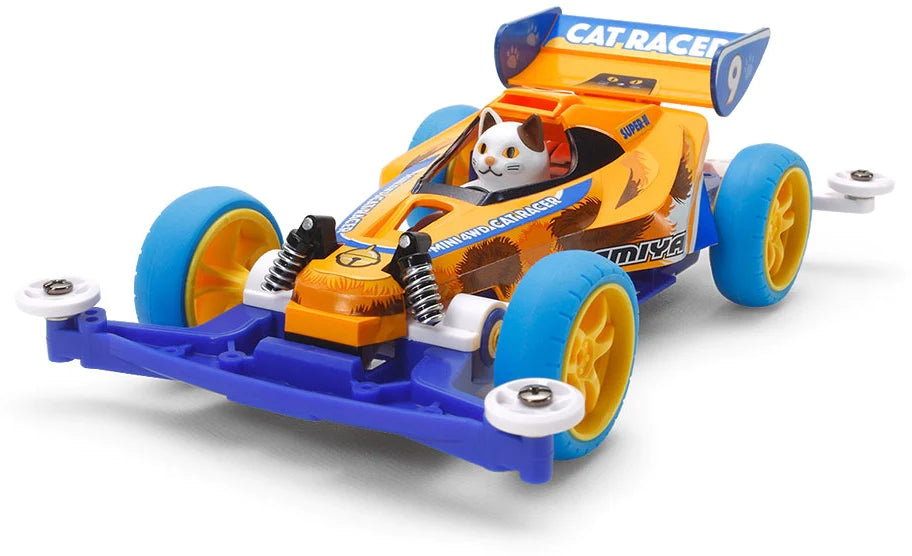 Tamiya 1/32 MINI 4WD JR Cat Racer (Super II Chassis)