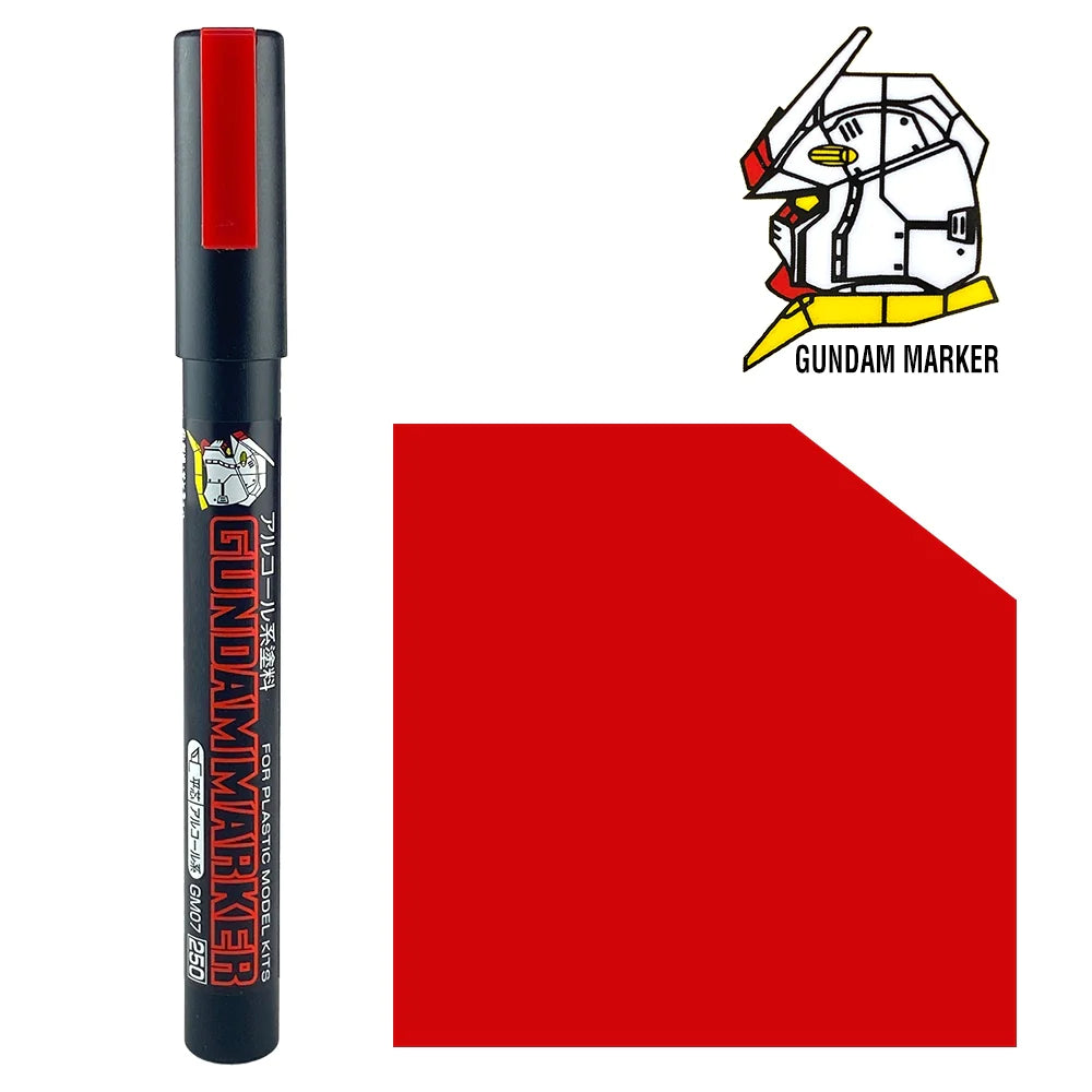 GUNDAM MARKERS & Eraser Red