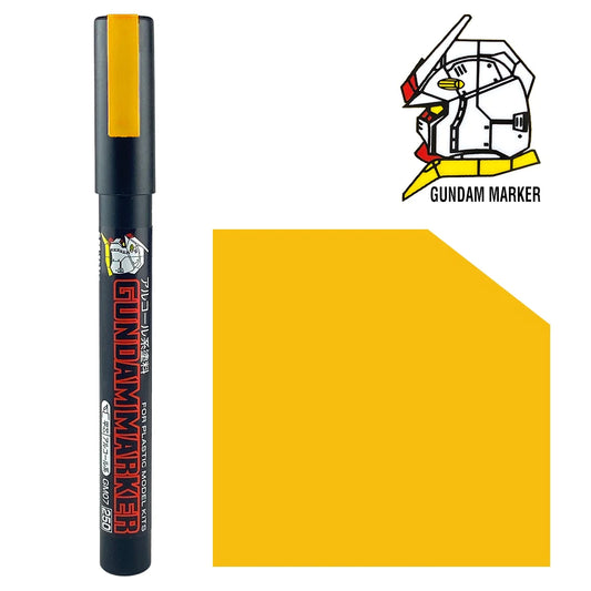 GUNDAM MARKERS & Eraser Yellow